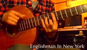 画像1: 「Englishman in New York」　ギター楽譜＆TAB譜