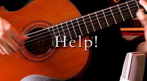 画像1: 「Help!」ギター楽譜＆TAB譜　＜浄書版＞