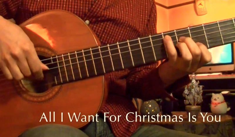 画像1: 「All I Want For Christmas is you」　ギター楽譜＆TAB譜　＜浄書版＞